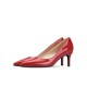 Candy Red Patent 3 Heel Heights