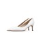 Candy White Patent 3 Heel Heights